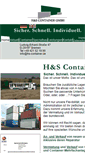 Mobile Screenshot of hs-container.de